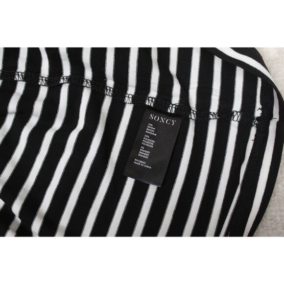 Soncy Womens striped top 1X NWT - Picture 6 of 8